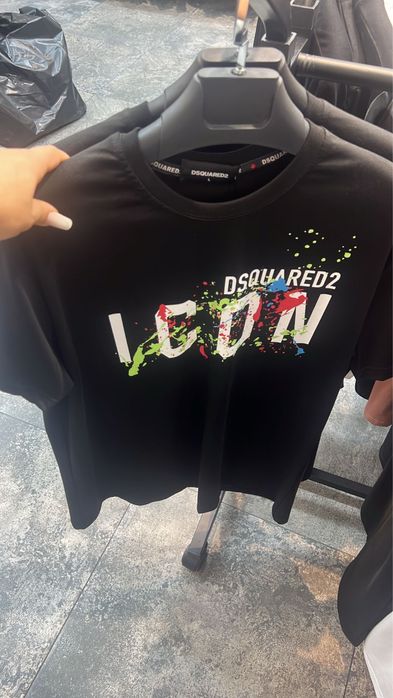 tricou dsq S Xl cu eticheta