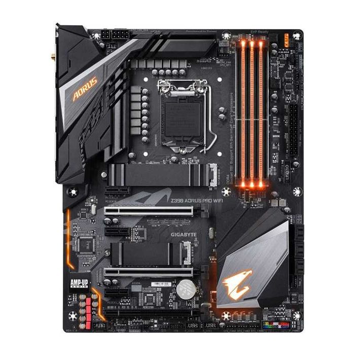 Placa de baza GIGABYTE Z390 AORUS PRO WIFI  Procesor i7-9700K, 4.90GHz