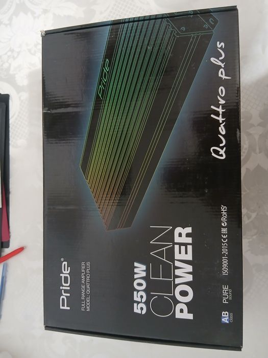 Автомобильный усилитель PRIDE Quattro Plus