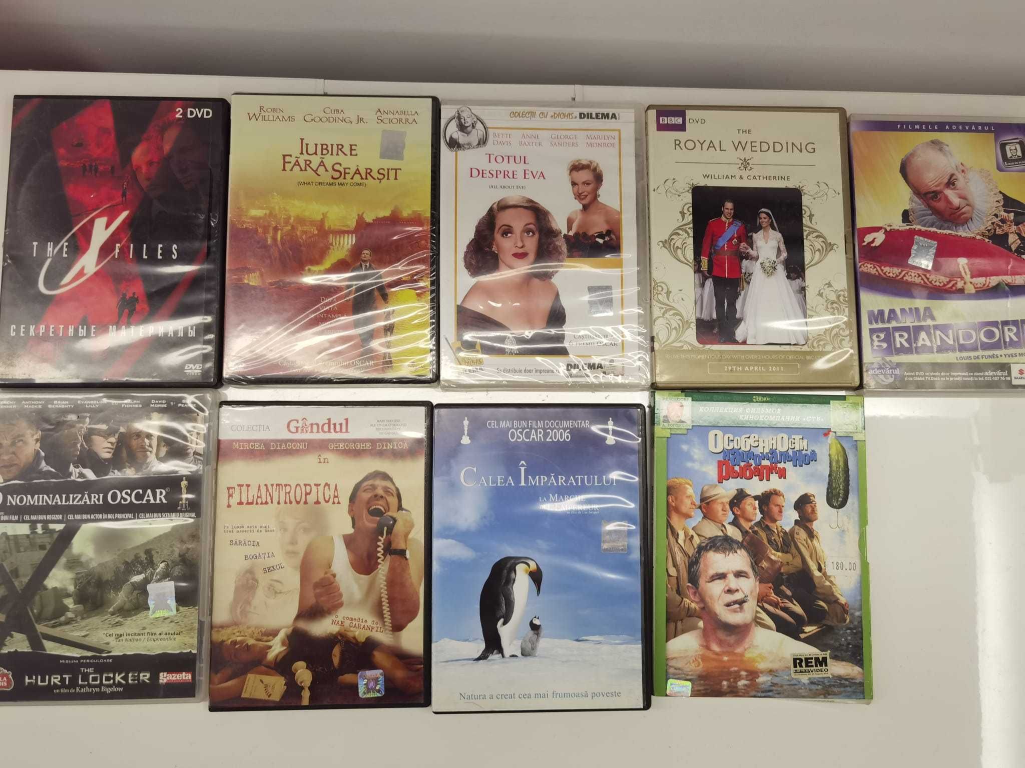 Dvd-uri, unele sunt sigilate, de colectie.