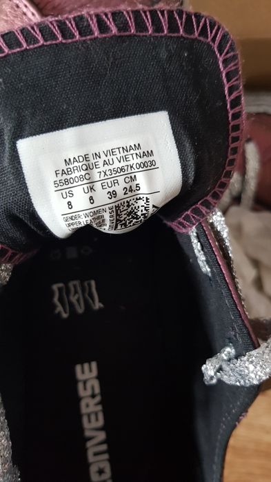 Tenisi Converse damă noi, măsura 39 , piele naturală