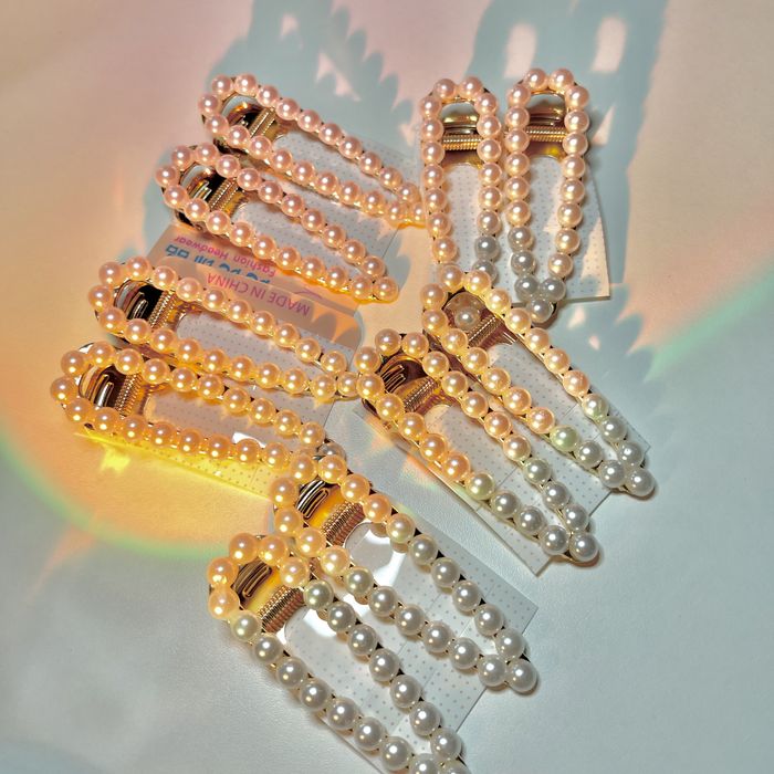 Заколки с жемчугом