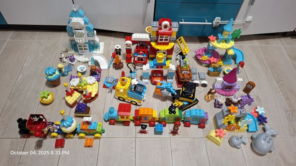 Seturi LEGO DUPLO pentru băieți și fete - 4.5 kg