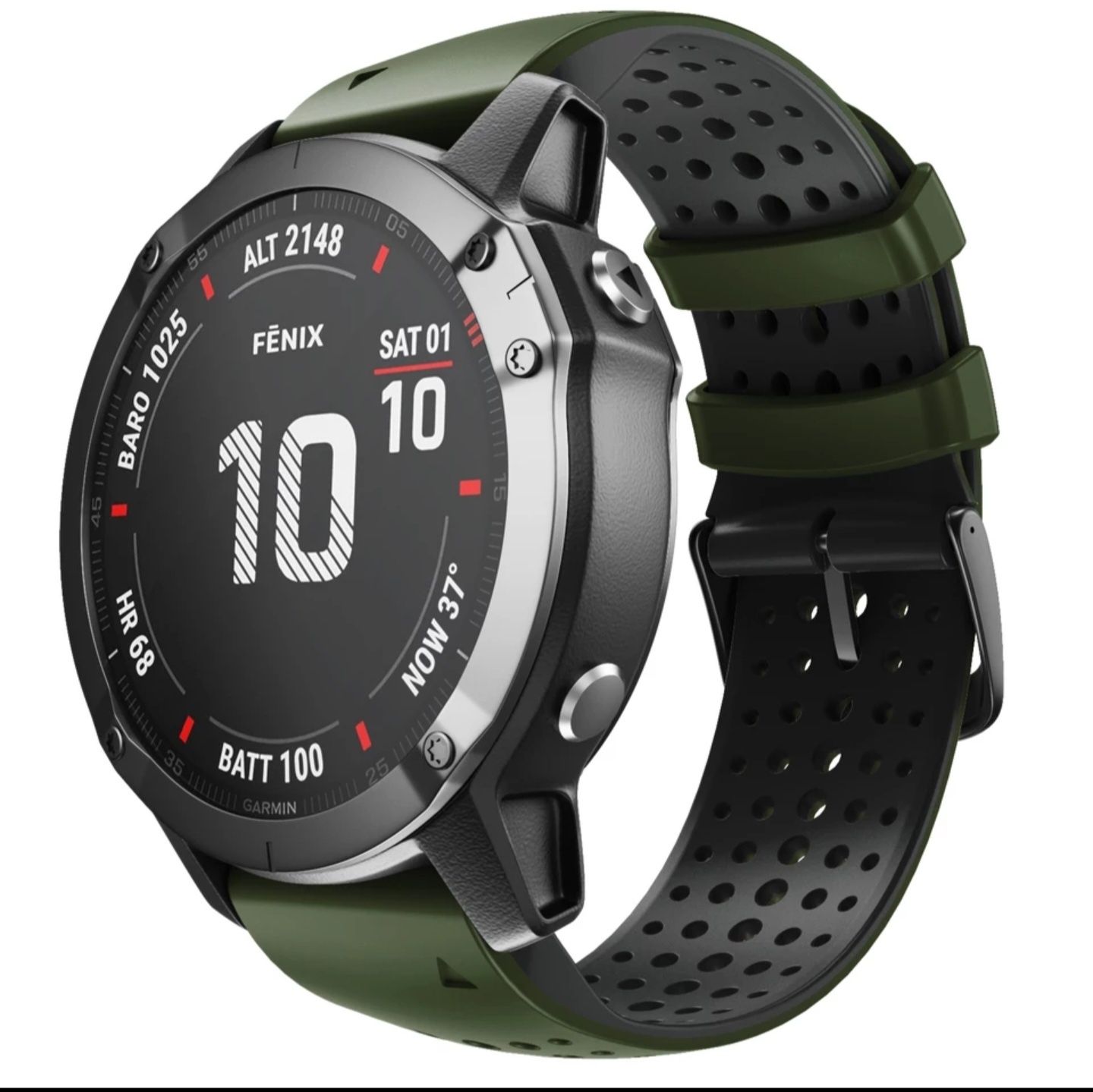 Силиконови аеро каишки, за Garmin Fenix 7X, 6X, 5X GARMIN EPIX GEN 2 и