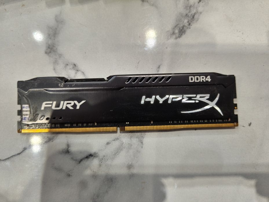Оперативная память HYPERX FURY 8gb 3200 частота