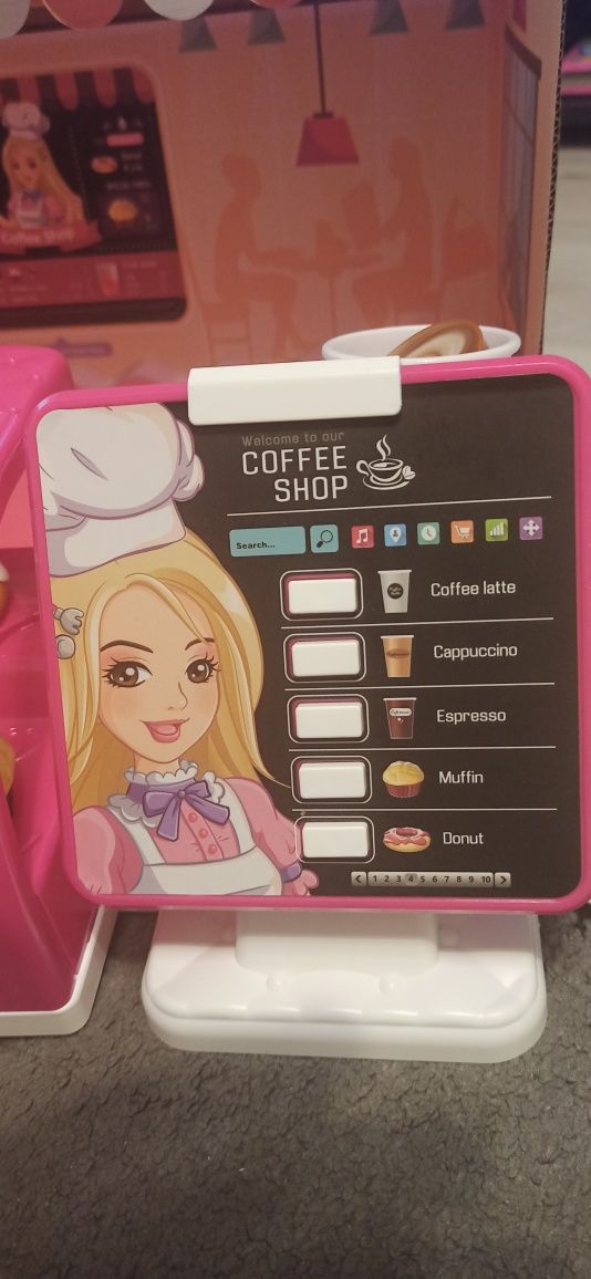 Игрален комплект Chippo Донатела Cake&Coffee shop -МОЯТА КАФЕ СЛАДКАРН