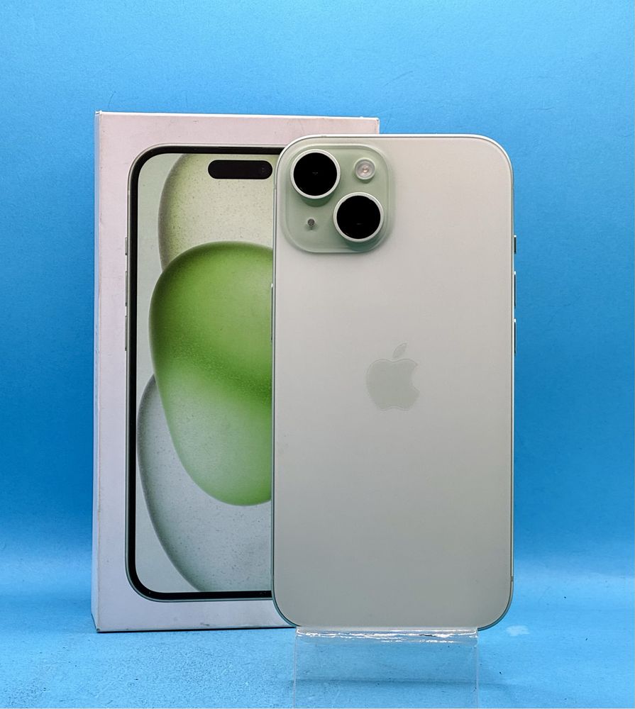 НОВ!!! Apple iPhone 15, 256GB, 5G, Green