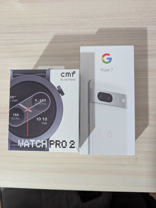 Google pixel 7+ nothing watch pro 2
