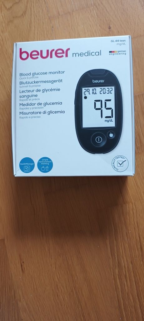 Glucometru Beurer GL44 Lean + 50 benzi de test