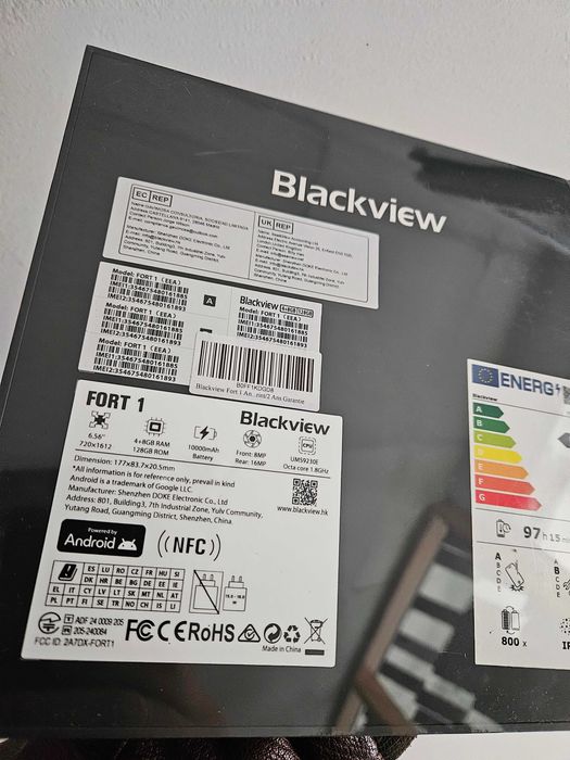 Blackview fort 1, 128Gb, sigilat la cutie, Garantie 30 zile.