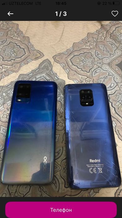 Redmi note 9 pro va Oppo a54