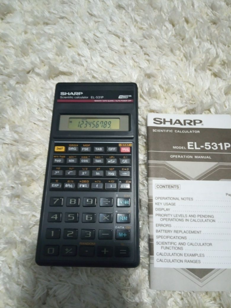 SHARP EL-531 calculator