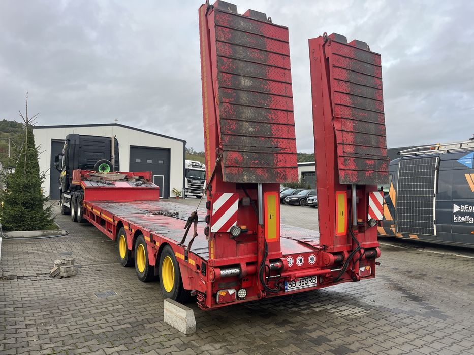 Trailer faymonville 3 axe viratoare