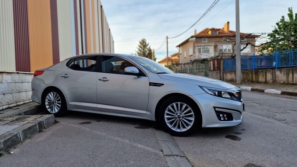 KIA  K5 2017  ГАЗ течна фаза