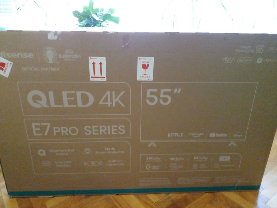 Hisense 55E7KQ PRO в гаранция
