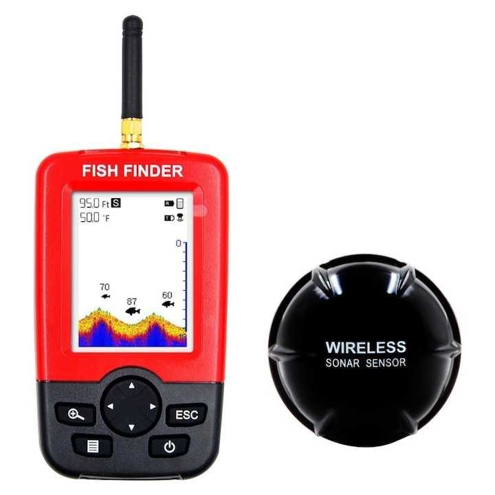 Сонар Fish finder Z70 (стойка за лодка + усилваща обхвата антена )