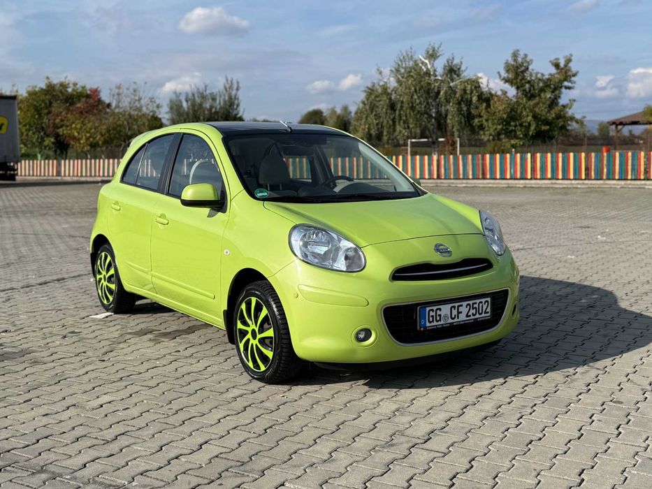 Nissan Micra-Euro5,Benzina,Panoramic,Navigatie,Incalzire scaune