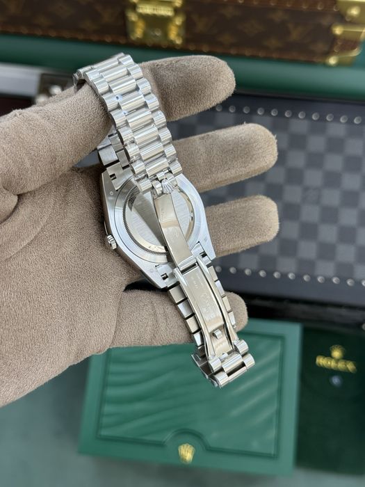 Rolex Day-Date 40 Platinum Index Dial