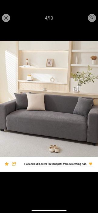 Husă de canapea, protectie zgarieturi animale de companie