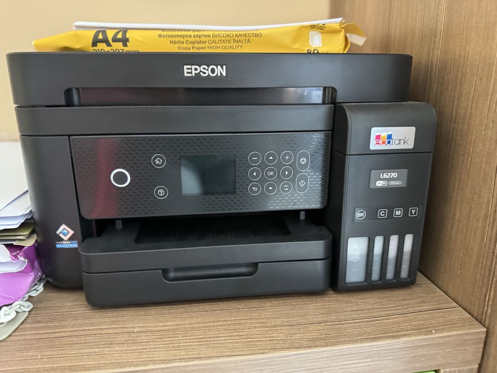 Мултифункционалнo устройствo /Принтер/ Epson - EcoTank L6270, черно