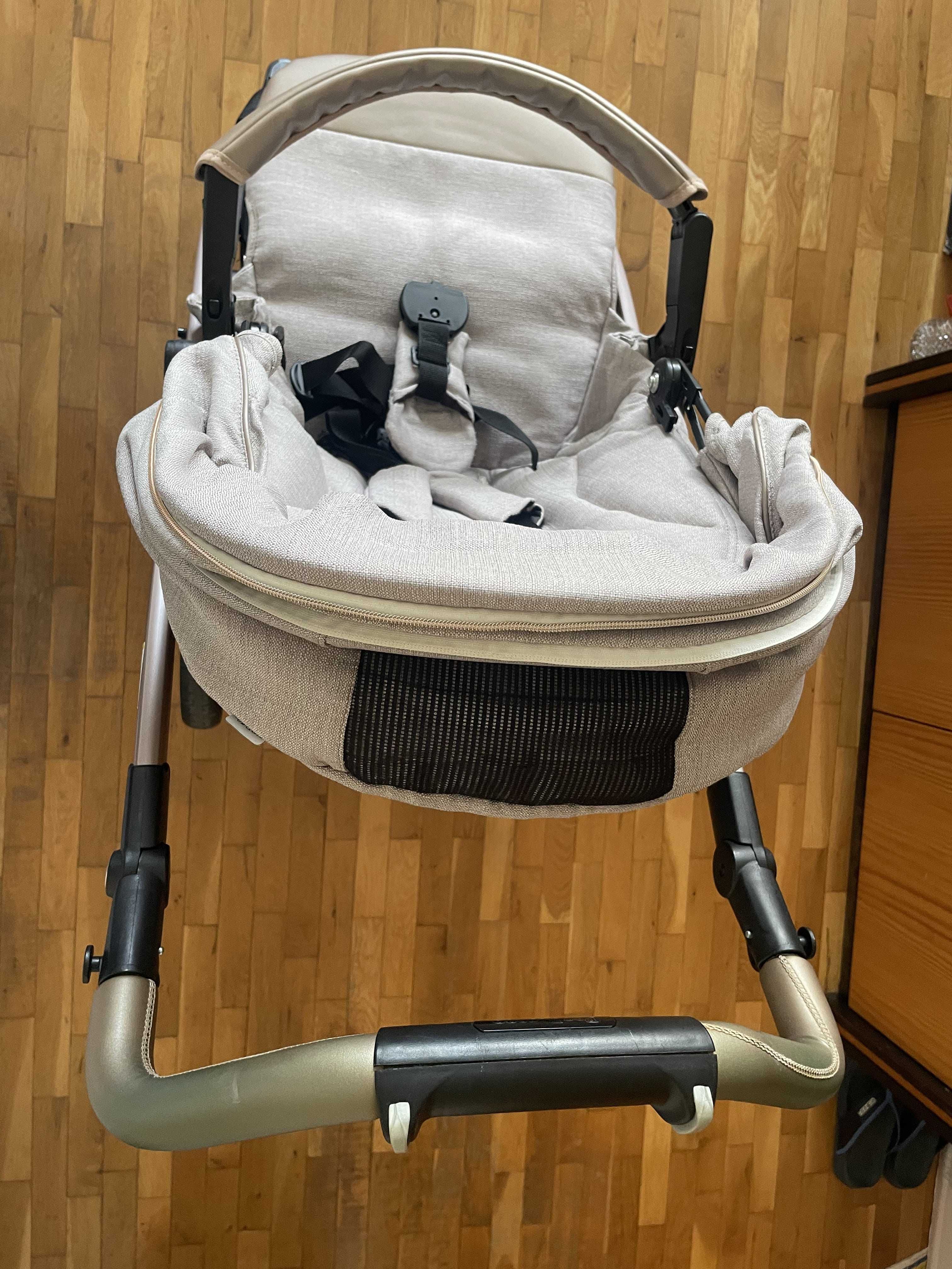 Бебешка количка Peg Perego BOOK SLK MODULAR цвят розово злато