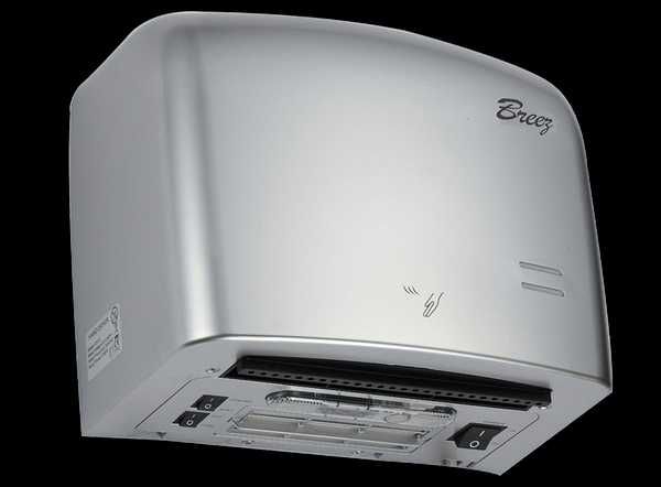 Высокоскоростная электросушилка для рук Breez BHDA 1250S серия AirMax