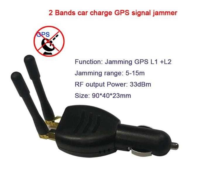 Сателитен Заглушител Навигация Кола Тапа Jammer GPS Blocker Terminator