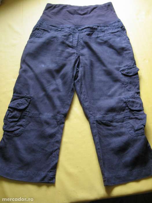 pantaloni de in treisfert pt gravide,C&A,Nr.36