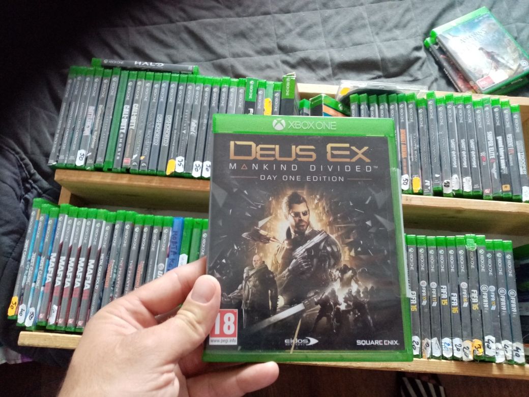 xbox one deus ex day one edition+multe alte jocuri disp