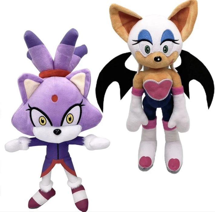 Плюшена Играчка Соник Rouge Sonic, 30см, Sonic Blaze Cat
