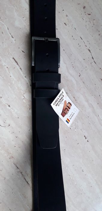 Curea piele naturala neagra