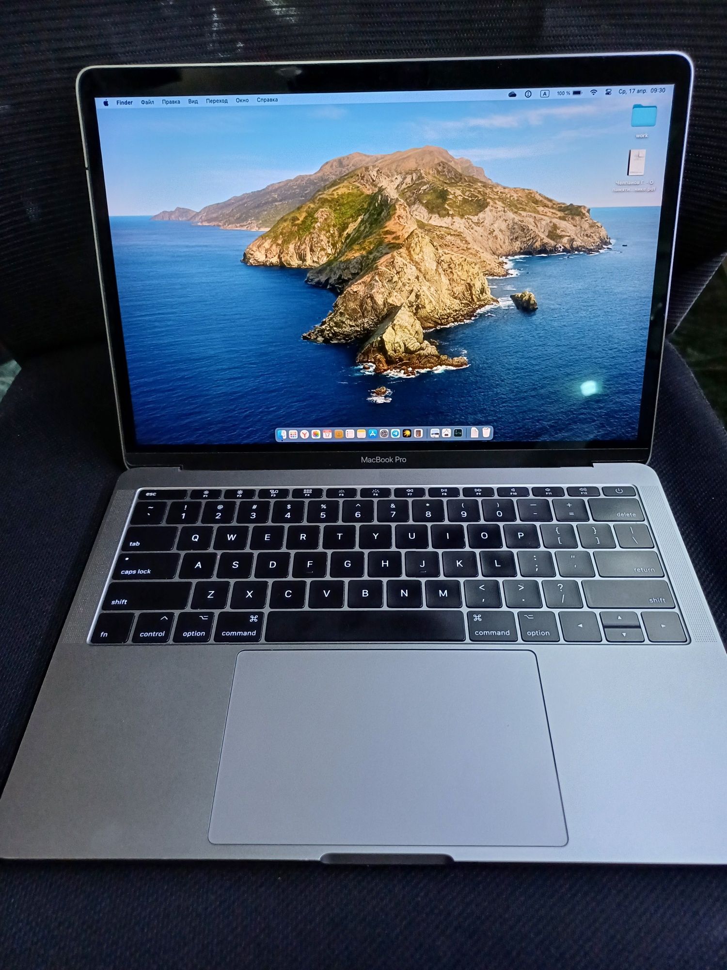 Продам macbook pro 13" A1708