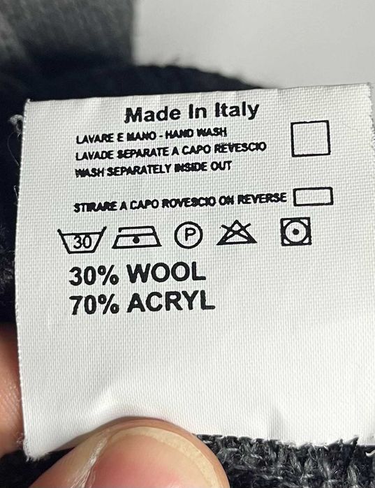 Moschino Sportswear Int Vintage Knitted Sweater Мъжки Пуловер