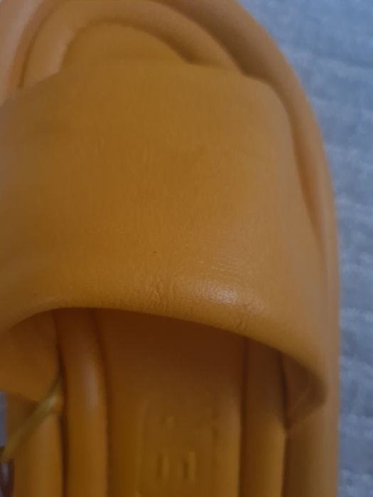 Papuci piele Mango