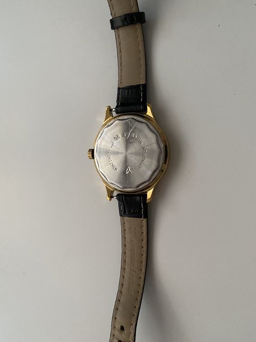 Vand ceas dama Butterfly placat cu aur