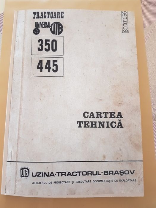Carte Tehnica Tractor U445