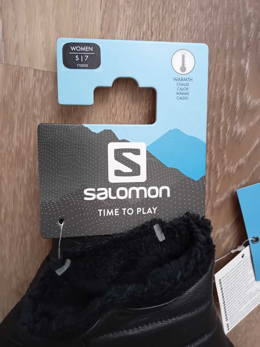 Salomon ест.кожа S-размер дамски ръкавици