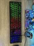 Геймърска механична клавиатура K500 RGB lights
