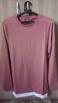 ASOS НОВИ LonglineT-Shirt-Цветна мъжка блуза