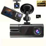 Camera auto tripla: fata spate si interior 1080P