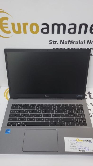 Laptop Acer Extensa 215 EX215-55-EP cu procesor Intel Core -N-