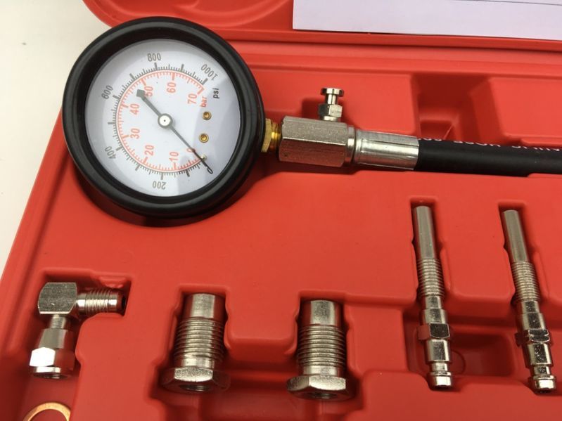 Tester compresie / Compresmetru DIESEL 19 piese