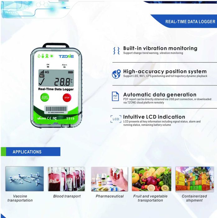 Logger.  4G/5G+GPS Online. Термометр. Термогигрометр (Логгер)