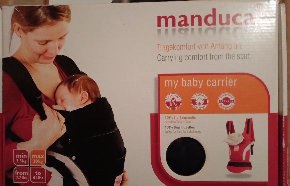 Ергономична раница Manduca