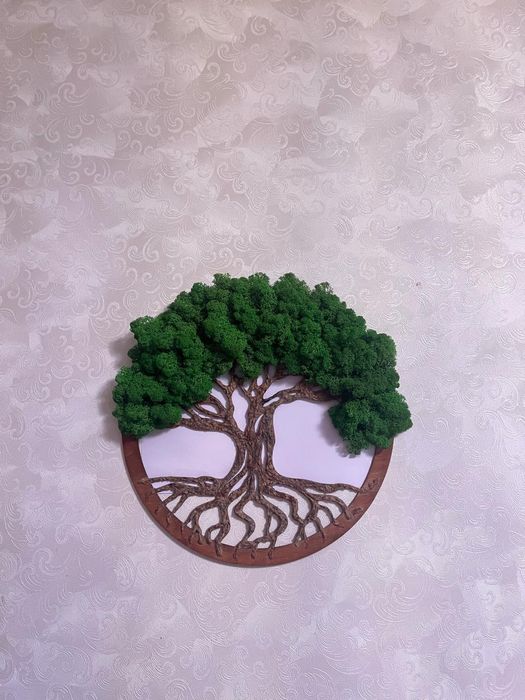 Древо из натурального стабилизированного мха