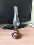 Lampă cu gaz 24/11 cm veche, München, cu mâner