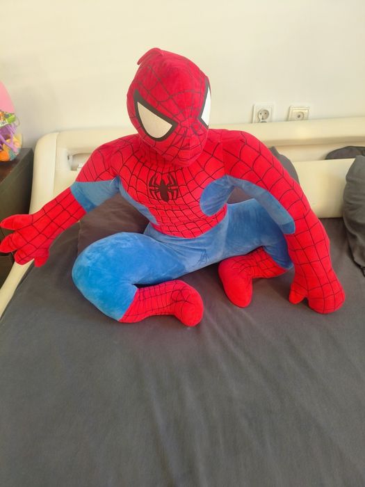 Spiderman de pluș mărime mare Spiderman gigant XXL cadou craciun