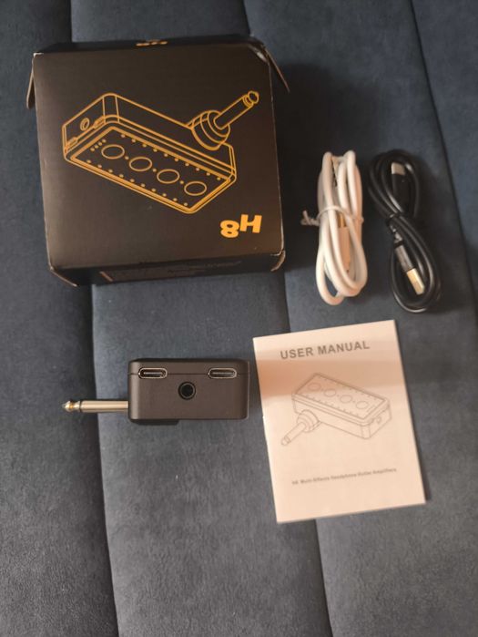 Мултиефект китарен усивател за слушалки M-VAVE H8