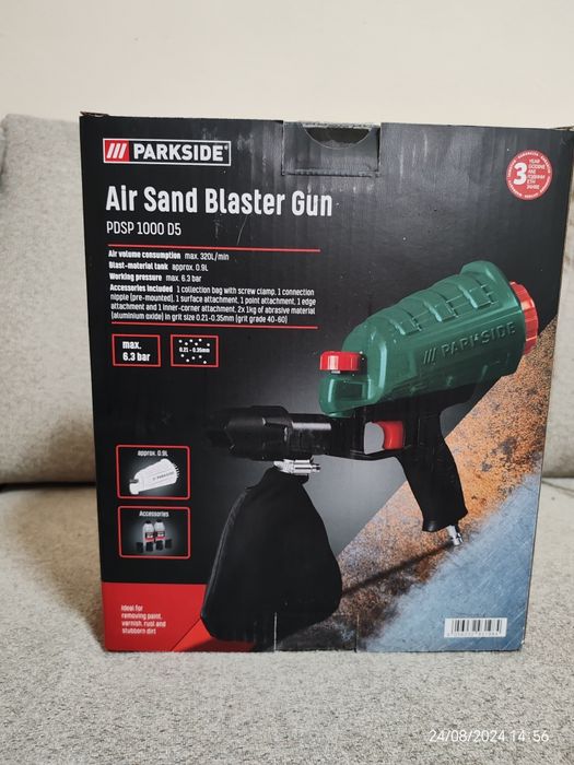 Песъкоструен пистолет Парксайд
