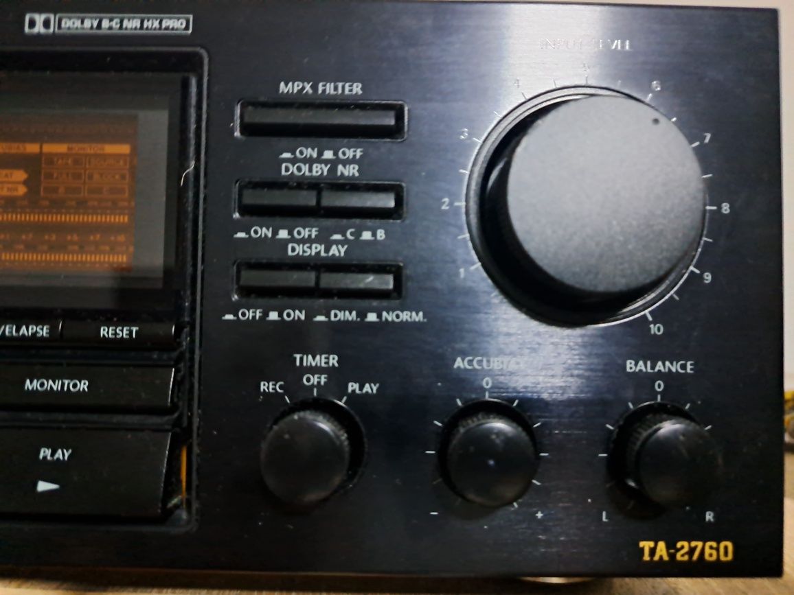 Onkyo Integra TA-2760 Deck Cassette 3 Heads
